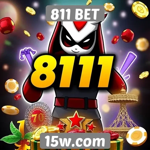 Variedade de jogos disponíveis no 811 BET